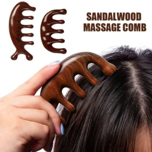 pente de massagem gua sha dente largo