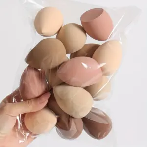 conjunto de esponjas de maquiagem sem látex