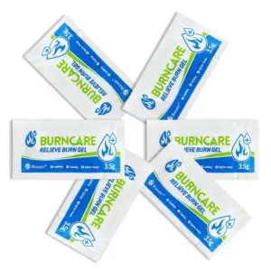 gel médico para queimaduras 3.5g