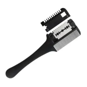 pente de corte de cabelo com lâminas