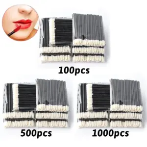 pincel labial descartável