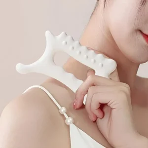 placa gua sha ergonômica