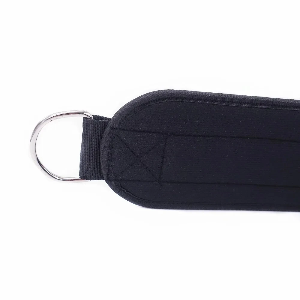 Cinto Levantamento Peso Neoprene Corrente Preto - Imagem 2