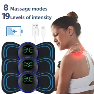 massageador elétrico muscular ems