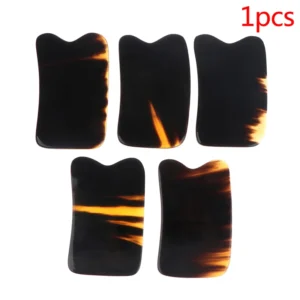 placa gua sha de chifre natural