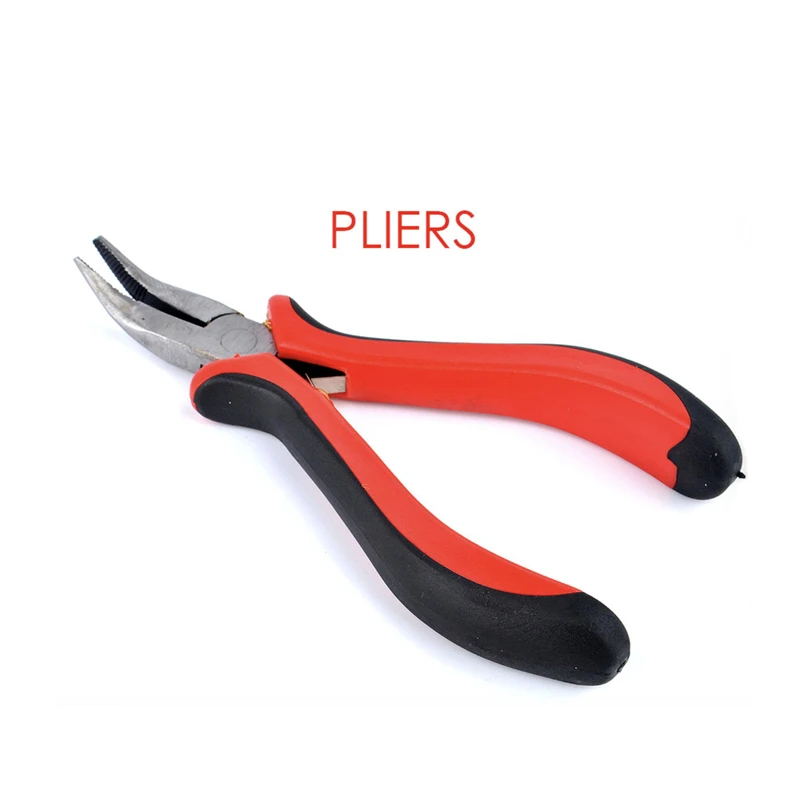Kit de Ferramentas para Extensão de Cabelo I-Tip com Alicate e Anéis - Imagem 5