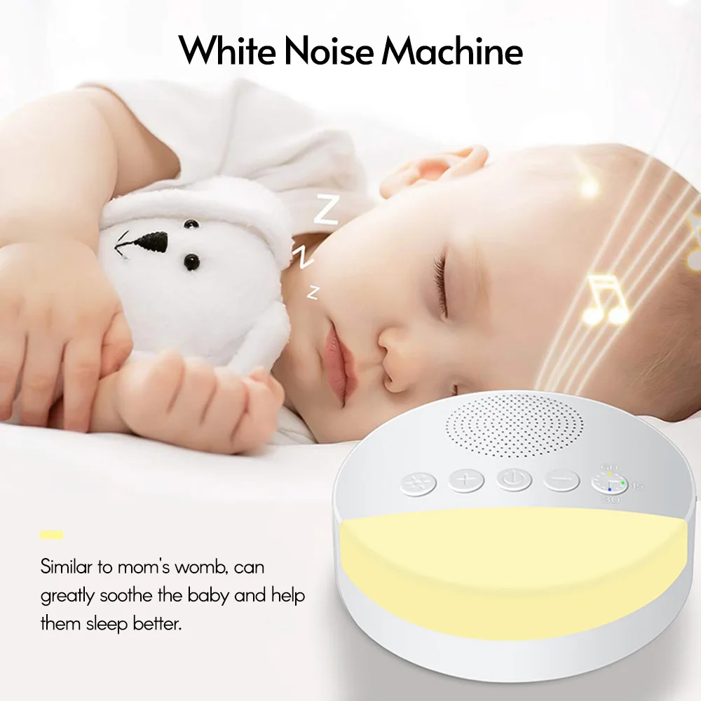 máquina de som ruído branco para sono