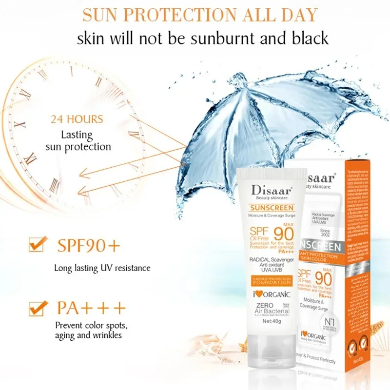 Protetor Solar Facial e Corporal FPS90+ PA+++ 40g - Imagem 6