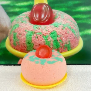 esponja konjac natural para banho de bebê