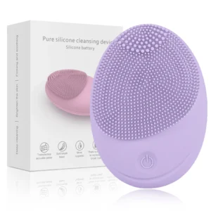 escova de limpeza facial vibratória