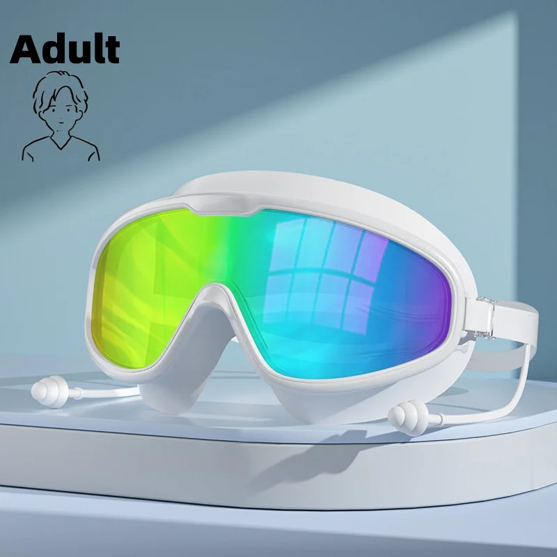 Óculos de Natação Adulto Silicone Policarbonato Antiembaçante - Imagem 2