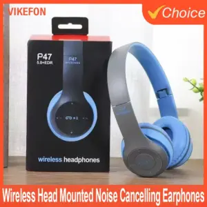 fone de ouvido dobrável sem fio bluetooth