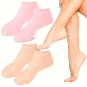meias de gel hidratante