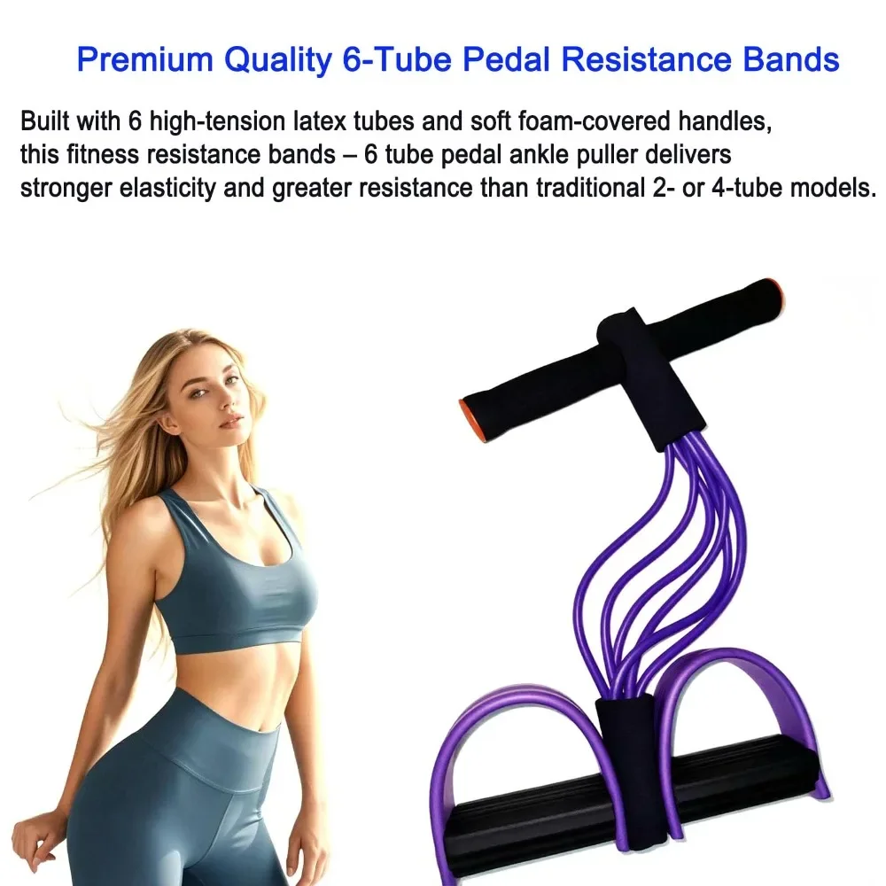 faixa de resistência com pedal