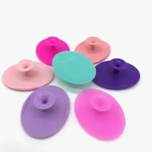 escova de silicone facial manual
