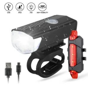 luz de bicicleta usb recarregável