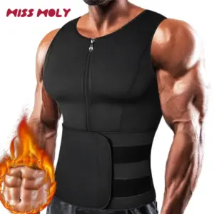 modelador de corpo masculino cintura trainer