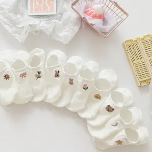 meias de algodão femininas 10 pares