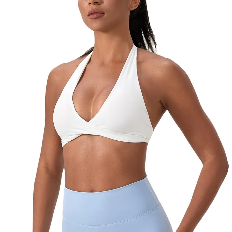 sutiã esportivo feminino gola halter