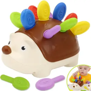 Hedgehog Peg jogo de tabuleiro montessori