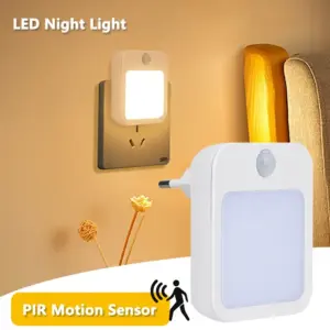 luz noturna led sensor movimento