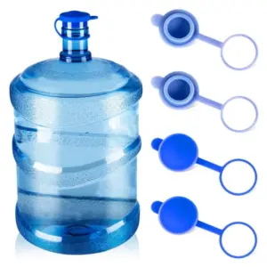 tampa de garrafa de água silicone 5 galões