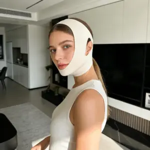 faixa facial v-shaper ajustável