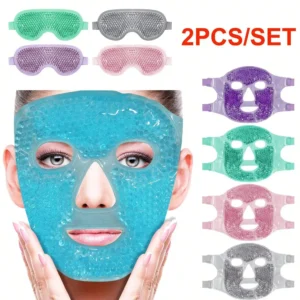 máscara facial de gel