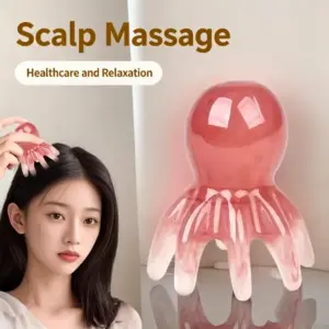 pente de massagem manual polvo