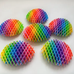 brinquedo fidget worm impresso 3d