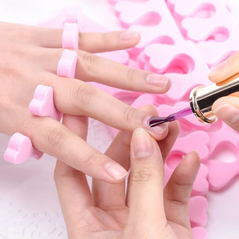 Separador de Dedos Esponja Macia para Manicure Pedicure - Imagem 2