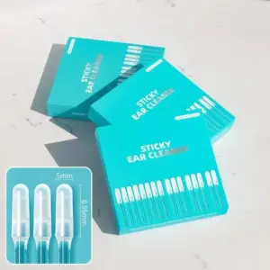 cotonetes de silicone para limpeza de ouvido