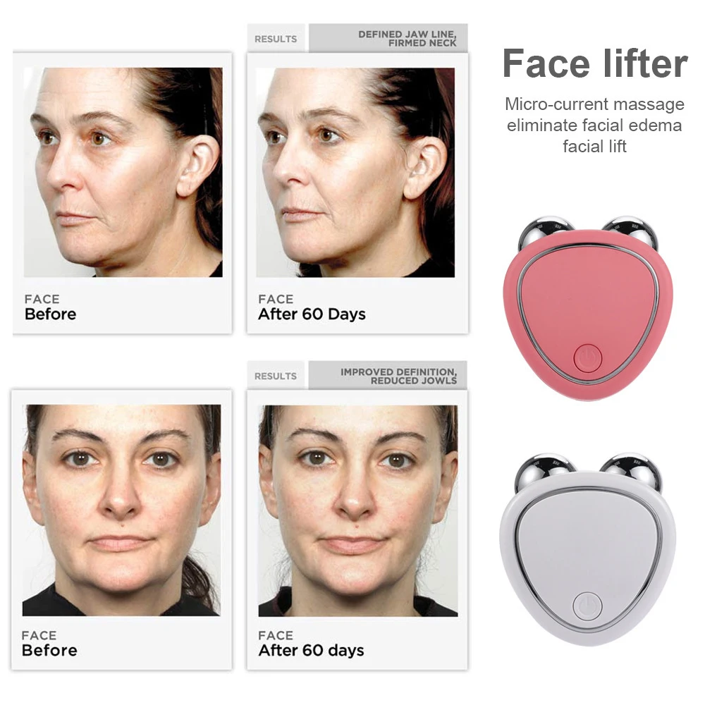 Massageador Facial Microcorrente EMS Aparelho Lifting - Imagem 4