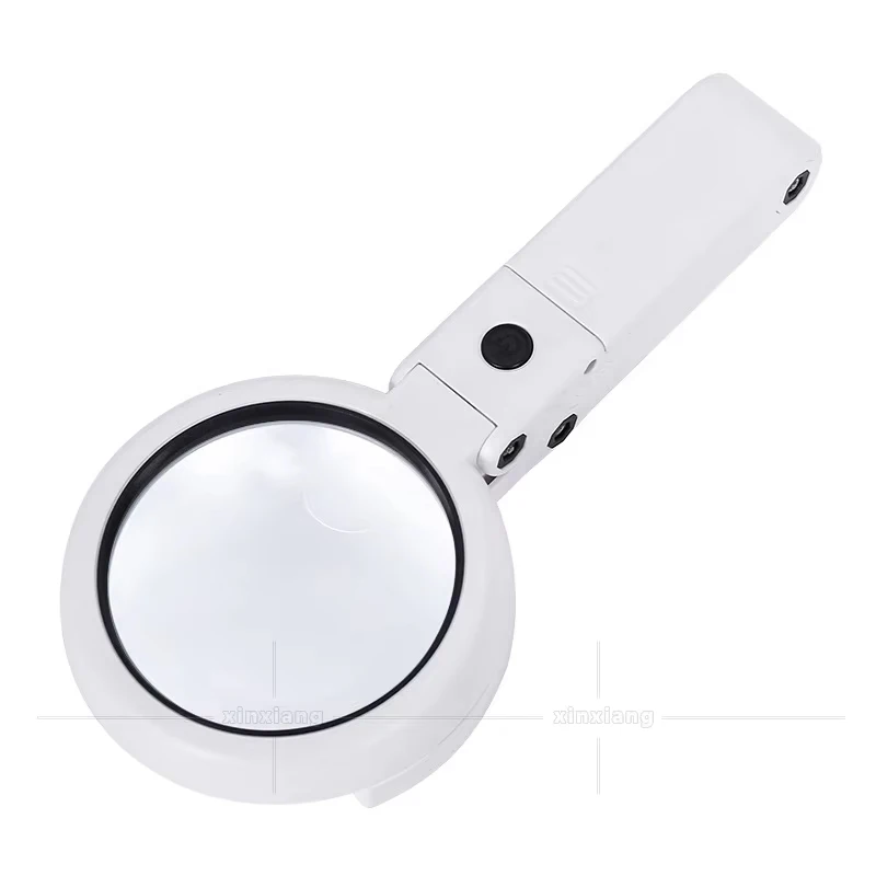 Lupa Portátil Dobrável com LED 5X e 11X - Imagem 4