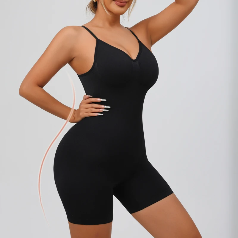 Shapewear Bodysuit Feminino Sem Costura Baixa Volta - Imagem 5