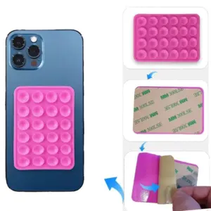 ventosa de silicone multifuncional para celular