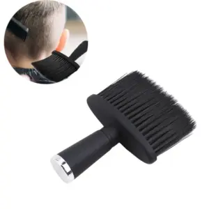 escova de cabelo para pescoço e rosto