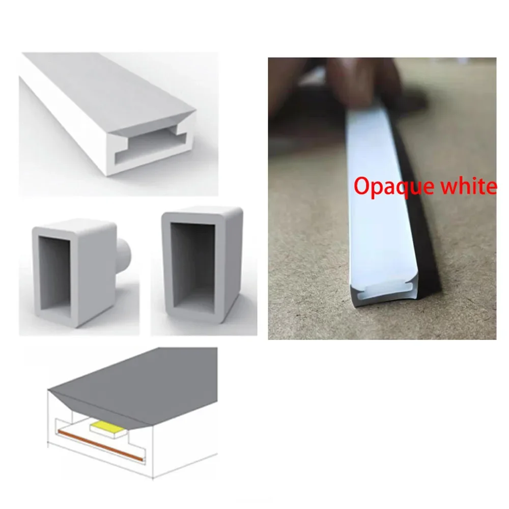 Tubo de Silicone Neon LED T0511 T0513 T0515 - Imagem 3