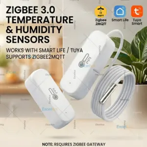 termômetro higrômetro inteligente zigbee