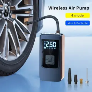 bomba de ar sem fio para carro