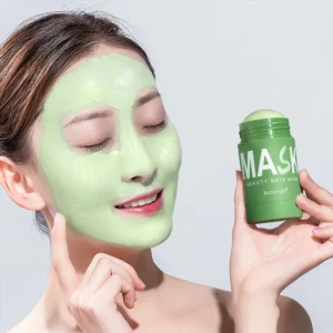 máscara de limpeza facial bastão