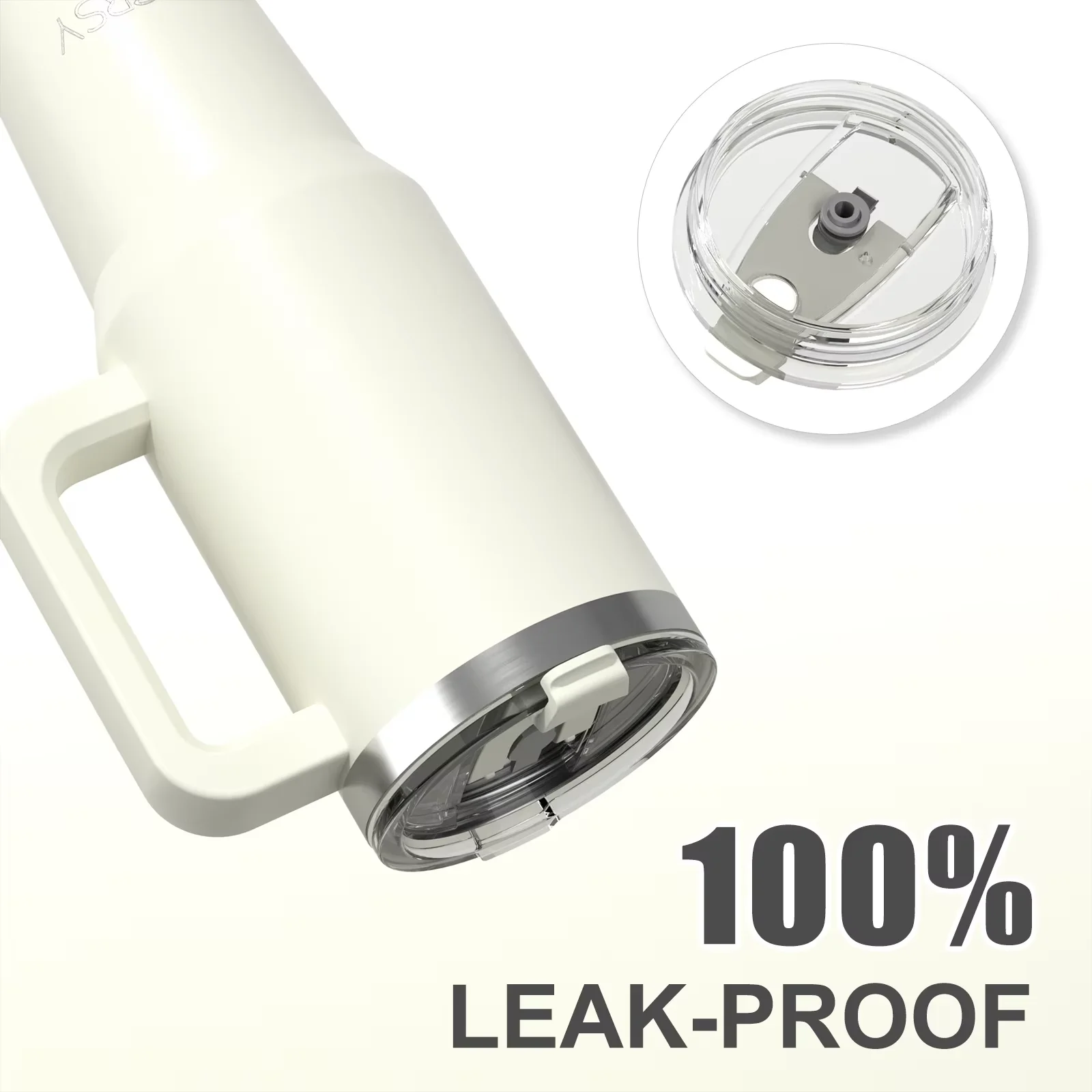 Copo WATERSY Térmico 40oz com Alça e Canudo Inox 304 Borgonha - Imagem 3
