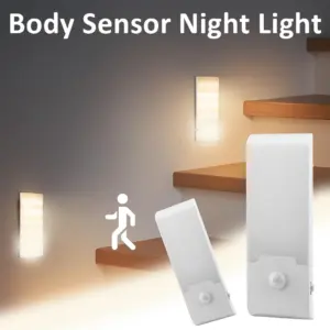 luz noturna led sensor de movimento