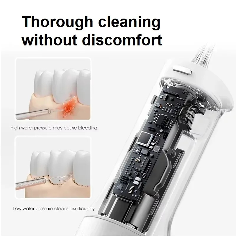 Xiaomi Mijia 2 Irrigador Oral Portátil 200ml Tipo-C - Imagem 4