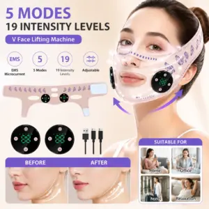 massageador facial ems