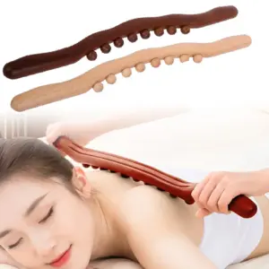 gua sha de madeira bastão