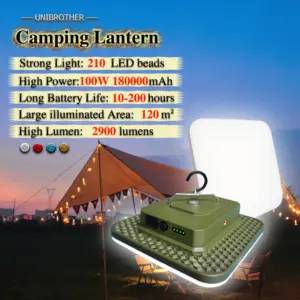 lanterna de acampamento led recarregável