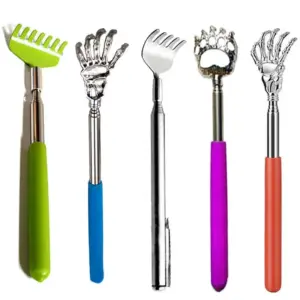 back scratcher de aço inoxidável retrátil