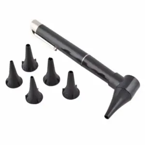 otoscópio led de bolso 2 em 1