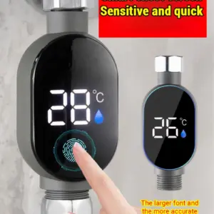 alarme de temperatura de água para banho